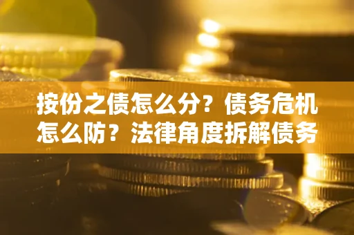 济南按份之债怎么分？债务危机怎么防？法律角度拆解债务分配与风险自保指南