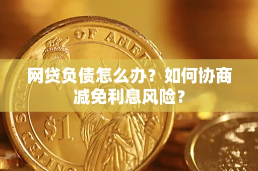 济南网贷负债怎么办？如何协商减免利息风险？