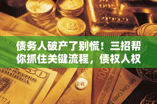 济南债务人破产了别慌！三招帮你抓住关键流程，债权人权益不再缩水