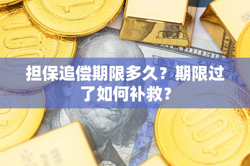 济南担保追偿期限多久？期限过了如何补救？