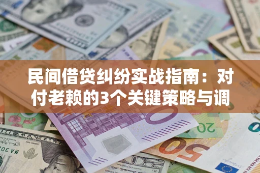 济南民间借贷纠纷实战指南：对付老赖的3个关键策略与调解盲区解析