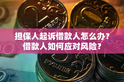 济南担保人起诉借款人怎么办？借款人如何应对风险？