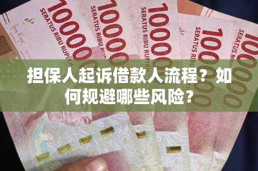 济南担保人起诉借款人流程？如何规避哪些风险？